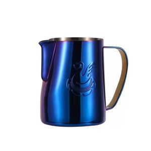 Pichet à <span class=keywords><strong>lait</strong></span> Jibbi Barista de 400 ml, pichet à mousse de <span class=keywords><strong>lait</strong></span> pour l'art du latte, expresso, cappuccino, pichet à mousse de <span class=keywords><strong>lait</strong></span> - Product Image 4