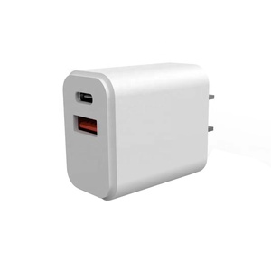 <span class=keywords><strong>Chargeur</strong></span> mural double port USB A + TYPE C Charge rapide Adaptateur secteur Type C <span class=keywords><strong>Chargeur</strong></span> mural multi-téléphone Cube - Product Image 2