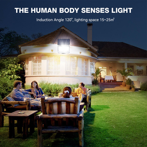 Wireless Waterproof IP65 <strong>Security</strong> Motion Sensor Modes for Road Garden Sunlight Decoration <strong>LED</strong> Solar Wall <strong>Light</strong> - Product Image 5