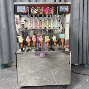 ماكينة آيس كريم ناعمة كومبو براءة اختراع مع 8 نكهات برنامج آلة آيس كريم مع 7 لخدمة من من من من من من من من أجل ثمانية - Product Image 1