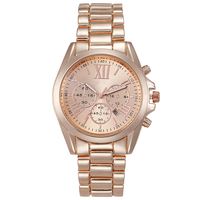 Nouvelle Collection : Ensemble de Montres Couple en Acier Inoxydable - Montre-bracelet Décontractée à Quartz Minimaliste avec Cadran à Chiffres Romains et Trois Cadrans, de Hangzhou