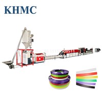 Machine de fabrication de sangles en plastique, monovis, entièrement automatique, haute productivité, pour sangles en PET et PP