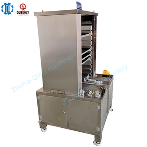 Máquina Automática de Alimentación y Transporte en Bandeja para Producción de Hamburguesas, Perritos Calientes, Bolas de Masa Congeladas, Pizza y <span class=keywords><strong>Pan</strong></span> - Product Image 3