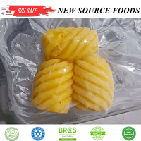 Ananas surgelé Fraîcheur Optimal-Délicieux fruits en dés en vrac, tranchés et emballés en bloc