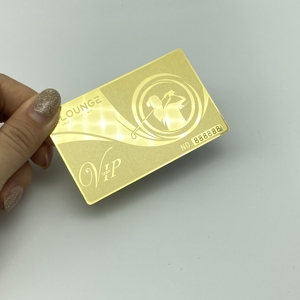 นามบัตรโลหะเคลือบทอง24K สลักด้วย NFC บัตรสมาชิกวีไอพีสแตนเลสออกแบบได้ตามต้องการ - Product Image 5