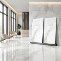 Carreaux de sol en céramique moderne de Chine, effet glacé, grand format, dalle de marbre, carrelage mural et de sol en porcelaine 750x1500mm, antidérapant