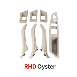 Tirador de Panel de reposabrazos de puerta Interior LHD de 7 Uds. con cubierta exterior de cuero para BMW 5 Series F10 F11 F18 520 523 525 528 530 <span class=keywords><strong>535</strong></span> - Product Image 3
