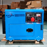 Générateurs diesel portables super silencieux insonorisés pour la maison 5KVA 8KVA 10KVA 12KVA 15KVA Alimentation de secours domestique 110V 220V 380V