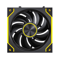 Ventiladores de PC ARGB de 120 mm, 4 Pines, Silenciosos, 12 V, PWM, con Disipador de Calor para Refrigeración de CPU de Bajo Ruido en Cajas de PC para Juegos