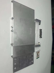 Kit de Refrigeración Hidráulica de 12kW para Intercambiador de Calor de Aleación de Aluminio con Placa de Refrigeración por Agua y Ventiladores PWM de Alta Velocidad - Product Image 2