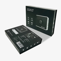 Boîtes d'emballage de thé alimentaire en papier Rectangle de luxe avec couvercle en ruban et Insert en mousse