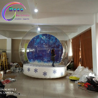 Dôme gonflable de ballon de maison de tente de bulle supérieure claire avec le cadre hermétique pour le serrage de partie de famille