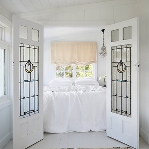 Hotel White Linen Bedding Set Custom <b>Size</b> Queen <b>King</b> Pure Linen Fabric Luxury Duvet Sets Bedding with Pillowcase Cover Set - Product Image 3