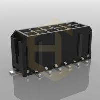 Connecteur fil-carte HC-MX3.0-2X3ALT, connecteur Molex 43020 43025, connecteur à puce pas de 3,0 mm