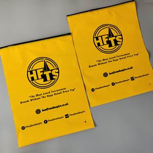 Bolsas de Plástico Amarillas con Cierre - Bolsas con Cierre Personalizadas de Color Intenso para Ropa y Comercio Minorista - Product Image 5