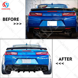 Chaoshenghang <span class=keywords><strong>ricambi</strong></span> Auto 5 stadi <span class=keywords><strong>Chevrolet</strong></span> Camaro in fibra di carbonio posteriore paraurti abbordino 2016 2017 2018 2019 2020 2021 2022 - Product Image 4