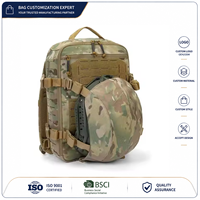 Sac d'assaut en nylon Molle Camo 1000D personnalisé gilet tactique sac casque tactique sac à dos