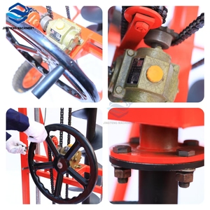 استخدام حديقة البنزين آلة مثقاب التربة الأرضية مقطورة متنقلة نوع آلة حفر حفرة - Product Image 6