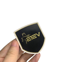 Accessoires vestimentaires personnalisés de l'usine Kangsheng : Étiquettes TPU brillantes thermocollantes, LOGO 3D en relief, Marque NEON