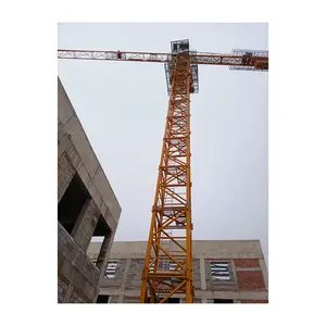 Second-hand Tower Crane China 8 Ton 6015-8 Construction Flat-Top Tower Crane For Sale In Uae Supply