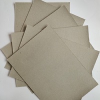 Hisoa Papier laminé Carton gris Dos gris 2.0mm Fabrication de panneaux gris Panneau gris aggloméré Grade AA