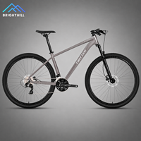 Vélo de montagne de haute qualité 29 pouces MT390, 18 vitesses, cadre en alliage d'aluminium, frein à disque hydraulique, pédales ordinaires, dérailleurs