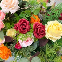 X-094 Composition florale artificielle sur pied pour centre de table, idéale pour mariages, événements, décors de scène et décoration intérieure