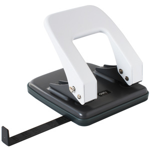Deli 0104 Double Hole Steel <b>Paper</b> <b>Punch</b> 12 Sheets Capacity Office Home Use - Product Image 4