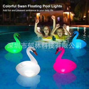 ห่วงยางรูปปลาโลมาเป่าลมพร้อมไฟ LED ของเล่นในสระน้ำสำหรับเด็ก เล่นสนุกกลางแจ้ง วัสดุ PVC ดีไซน์สำหรับทุกเพศ - Product Image 5