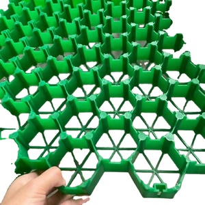 자갈 벌집 자갈 그리드 진입로 용 DIY 50MM 녹색 자갈 안정화 그리드 연동 그리드 - Product Image 3