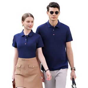 Polo promotionnel à manches courtes en coton 70-80% fibres longues, été 2024, infroissable, tailles SMLXLXXLXXXLXXXXL5XL6XL7XL8XL9XL - Product Image 3