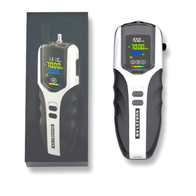 New Portable optical power meter machine Rechargeable High Precision GUANGYAN G7 power meter fiber optic