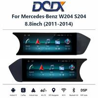 Snapdragon 665/685 untuk Mercedes-Benz C-Class W204 S204 NTG 4.5 8.8" Radio Mobil, CarPlay Nirkabel & Android Auto Head Unit GPS BT