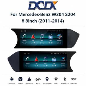 Snapdragon 665/685 สำหรับ Mercedes-Benz C-Class W204 S204 NTG 4.5 วิทยุติดรถยนต์ขนาด 8.8 นิ้ว, ระบบไร้สาย CarPlay & Android Auto พร้อม GPS และบลูทูธ - Product Image 1