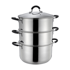 Cuisinière <span class=keywords><strong>vapeur</strong></span> en acier inoxydable à grande capacité, best-seller, multicouche, personnalisable, pour la cuisson de soupes - Product Image 5