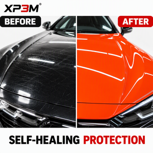 ฟิล์มใสกันรอยรถยนต์ XP3M สีส้มแดง OEM เงา TPU ความหนา 7.5 มิล ซ่อมแซมตัวเองได้ ป้องกันรอยขีดข่วน ป้องกันสีเหลือง ขนาด 1.52x15 เมตร - Product Image 6