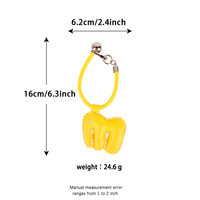 Breloque poney ludique cousue main, disponible en OEM et ODM pour sac à couches, accessoire de poussette, étiquette de bagage, porte-clés