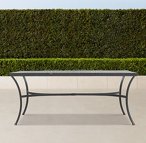 Juego de Mesa y Sillas de Comedor de Diseño Moderno para Exteriores, Aluminio Forjado Resistente a la Oxidación para Uso en Almacenes y Hoteles - Product Image 6