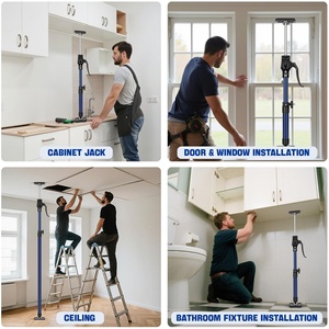 2 pièces Support télescopique en acier pour armoire, capacité 154 LB, 15-23 pouces, finition thermolaquée, verrouillage rapide, troisième <span class=keywords><strong>main</strong></span>, qualité industrielle/bricolage, OEM/ODM - Product Image 4