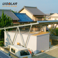 UISOLAR Nouvelle Conception Imperméable au D'eau, Structure de Montage en Aluminium pour Carport Solaire Photovoltaïque, Carports Solaires pour Voitures