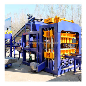 <span class=keywords><strong>QT8</strong></span> Meistverkaufter Vollautomatischer Hydraulischer Blockhersteller |   PLC- und Motorgesteuerte Betonstein-Produktionslinie - Product Image 2