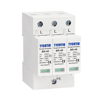 TY-40 4P AC SPD 40kA T2 Parafoudre industriel Dispositif de protection contre les surtensions Supresor de picots Anti-surtension