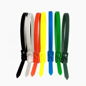 JAGASL China Manufacturer High Quality New type plastic releasable nylon 66 cable ties