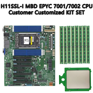 Placa base de servidor usada Rev 2,0 EPYC 7F72 7F52 7F32 7H12 7742 7702 7702P 7662 7642 7542 7552 CPU procesador 8 * DDR4 RAM - Product Image 2