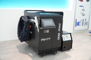 Machine de soudage laser portative 4 en 1 de 1500 W pour le nettoyage, la découpe, le nettoyage des soudures et le traitement des métaux - Product Image 1