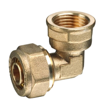 1/2 ''Pex Al Pex Raccord de tuyau Raccord de plomberie Hbp57-3 et matériau Cw617n