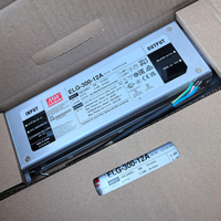 MEAN WELL ELG-300-12A 224.4W/264W 12V 22A IP67 Driver LED à Tension et Courant Constant pour Éclairage Public et d'Entrepôt