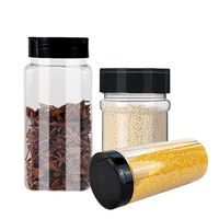 Bouteilles et pots en plastique pour épices et assaisonnements de cuisine en gros, salières, poivrières, pots à piment, pots à ail avec couvercle personnalisé