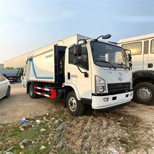 Nhà Máy Giá shaanxi 4*2 vệ sinh nén Xe tải rác để bán - Product Image 3