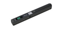 Scanner portable de documents IScan01 avec écran LED, capteur d'image par contact A4, USB, prend en charge les formats JPG/PDF, 2 piles AA